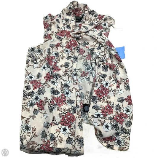 Top Sleeveless By Liz Claiborne In Floral Print, Size: S