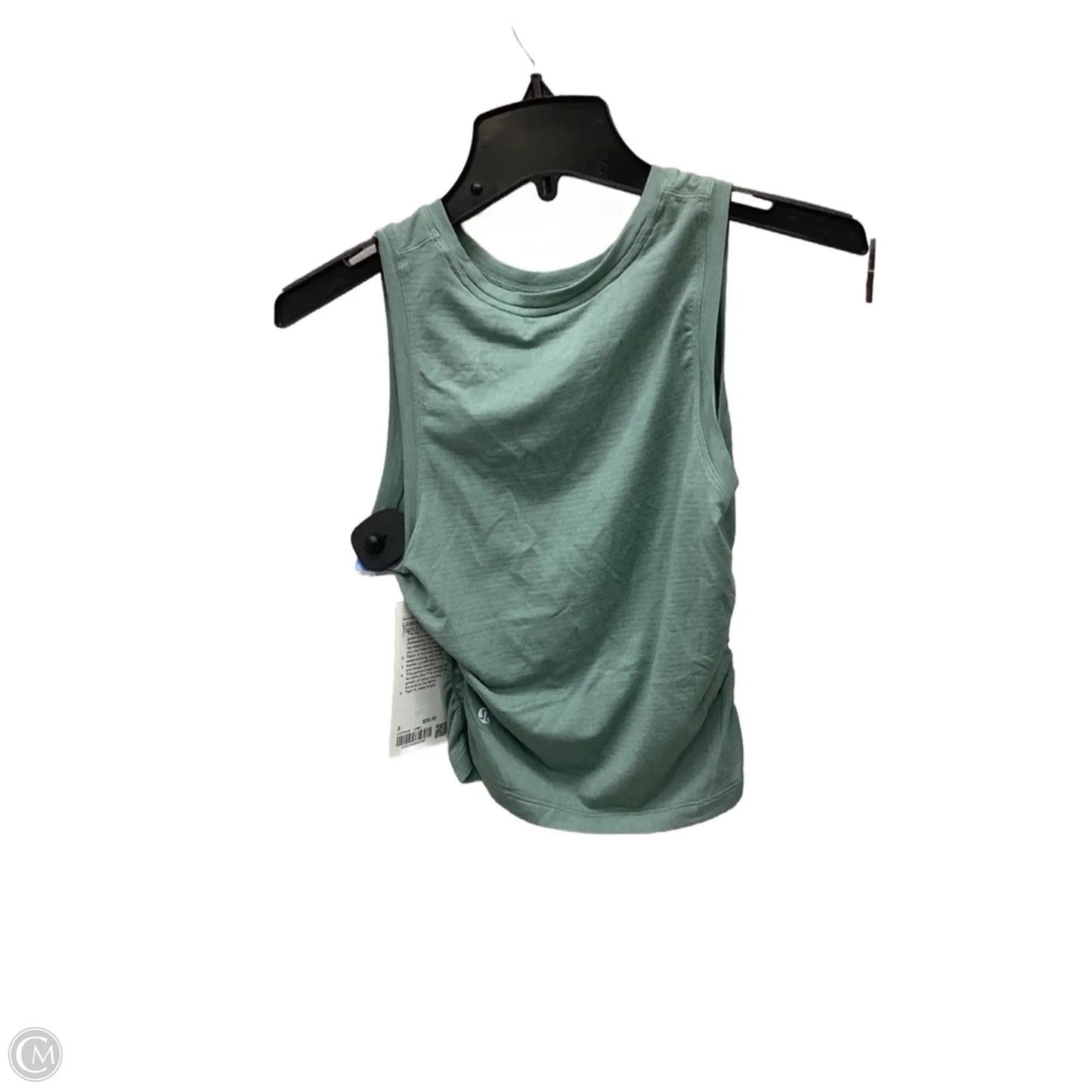 Athletic Tank Top By Lululemon In Teal, Size: 8