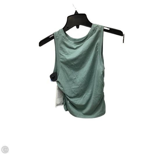 Athletic Tank Top By Lululemon In Teal, Size: 8
