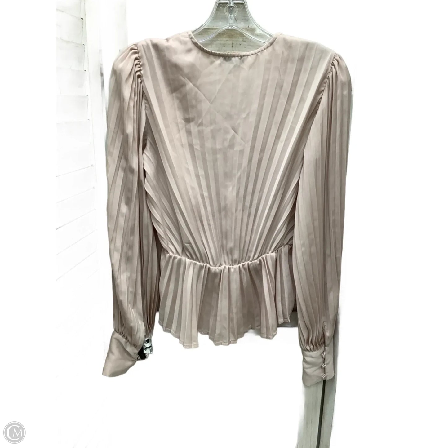 Top Long Sleeve By Express In Pink, Size: S
