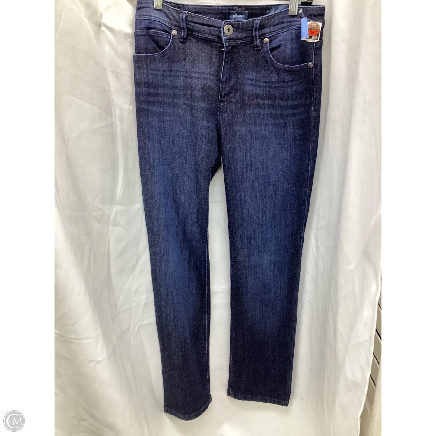 Jeans Straight By J. Jill In Blue Denim, Size: 2p