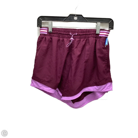 Athletic Shorts By Avia In Maroon, Size: Xs