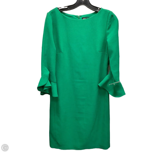 Dress Designer By Karl Lagerfeld In Green, Size: 4