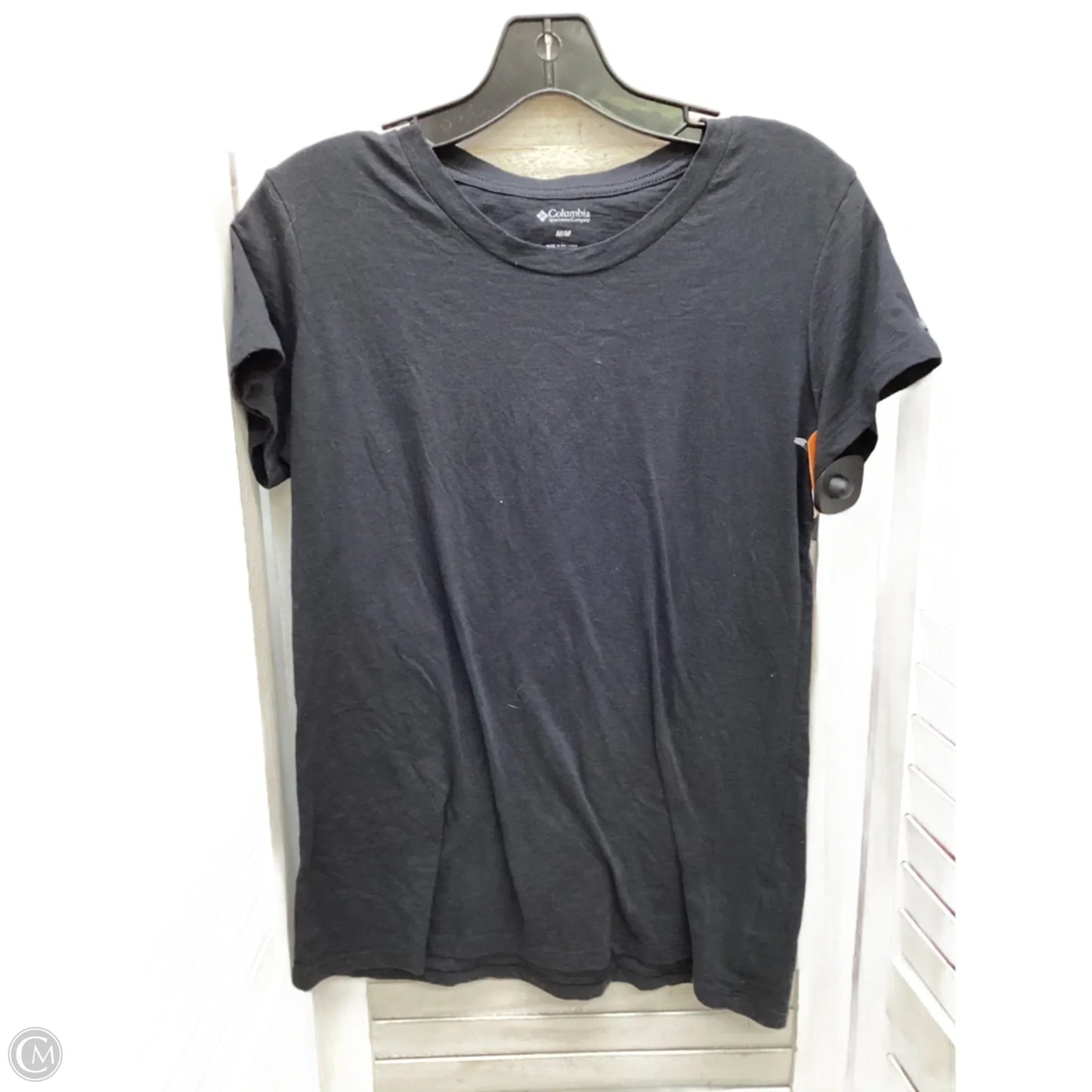 Top Short Sleeve By Columbia In Black, Size: M