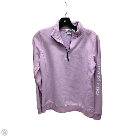 Sweatshirt Collar By Vineyard Vines In Purple, Size: S