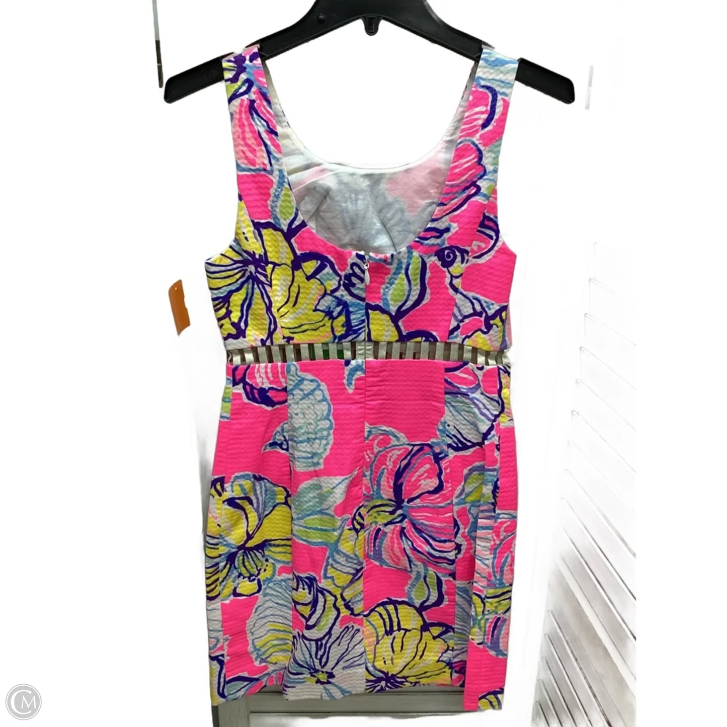 Dress Designer By Lilly Pulitzer In Floral Print, Size: 0