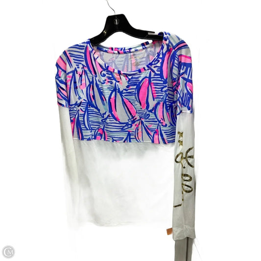 Top Long Sleeve Designer By Lilly Pulitzer In Multi-colored, Size: M