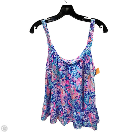 Top Sleeveless Designer By Lilly Pulitzer In Multi-colored, Size: L