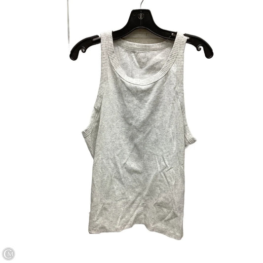 Top Sleeveless By Gap In Grey, Size: Xxl