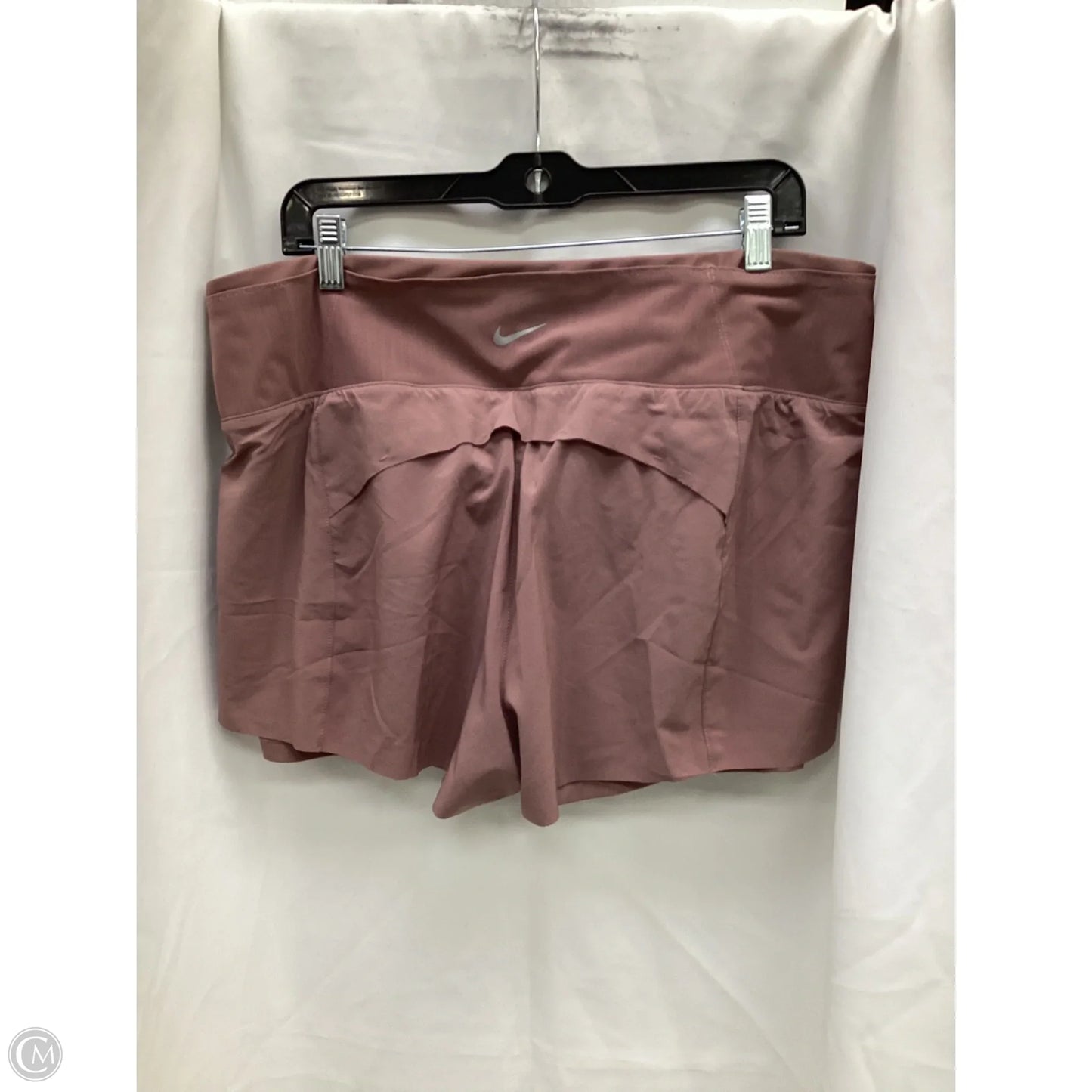 Athletic Shorts By Nike Apparel In Mauve, Size: Xl