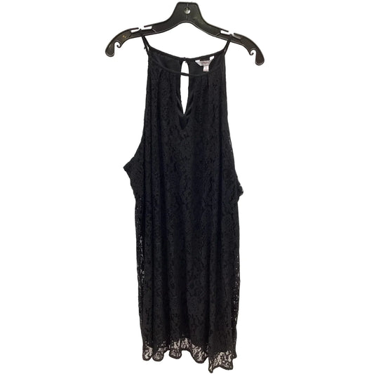 Dress Casual Midi By Candies In Black, Size: 3x
