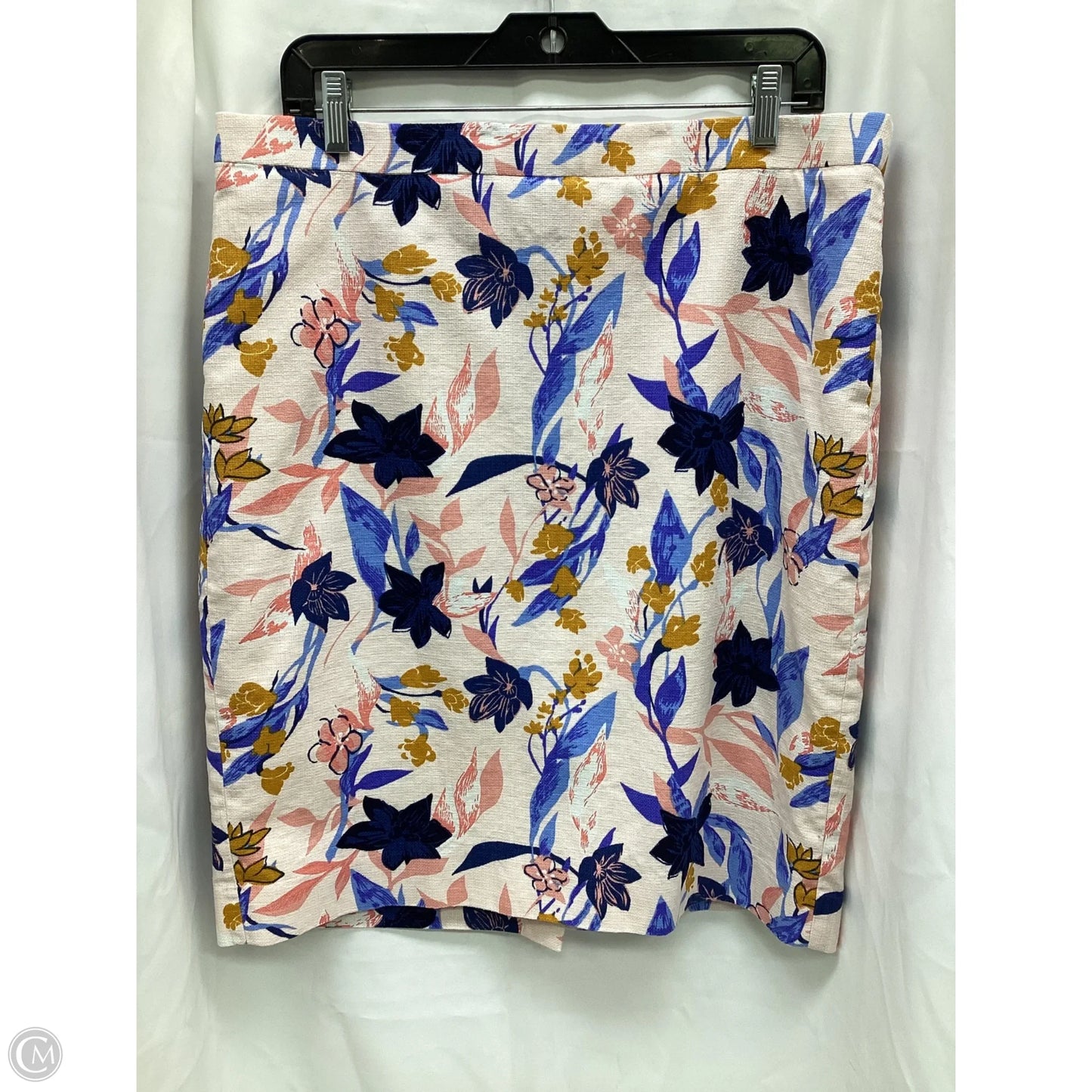 Skirt Midi By J. Crew In Floral Print, Size: 14