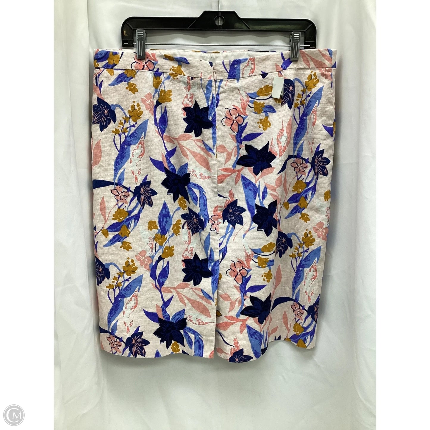 Skirt Midi By J. Crew In Floral Print, Size: 14