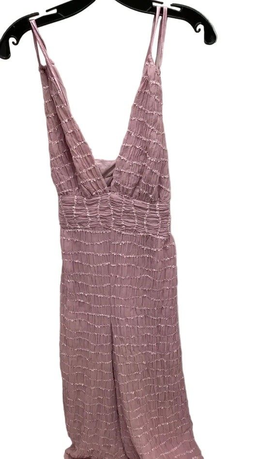 Jumpsuit By Fashion Nova In Mauve, Size: Xl