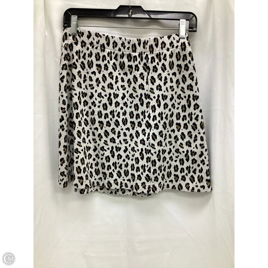 Skirt Midi By Loft In Leopard Print, Size: Lp