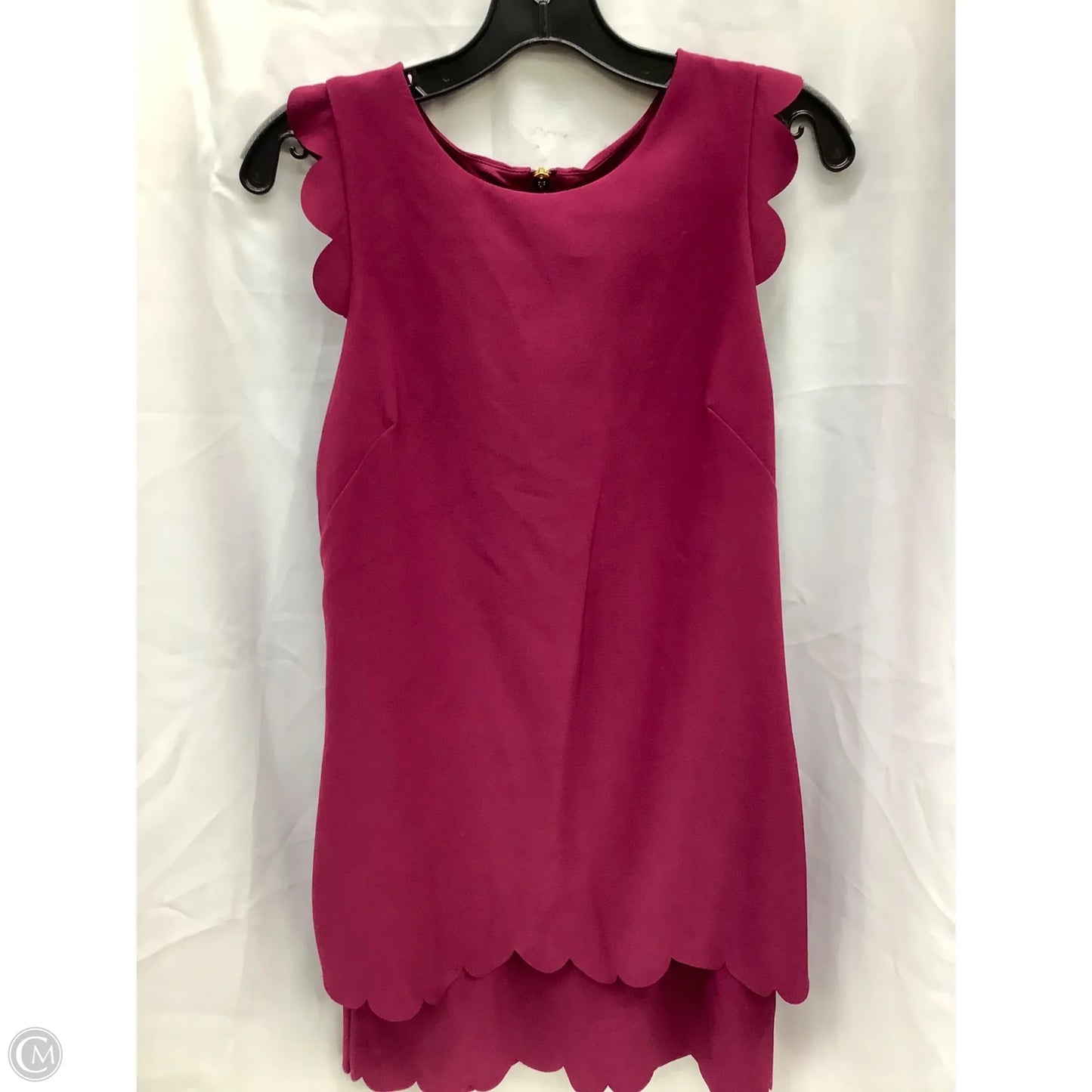 Dress Casual Midi By Betsey Johnson In Maroon, Size: 8