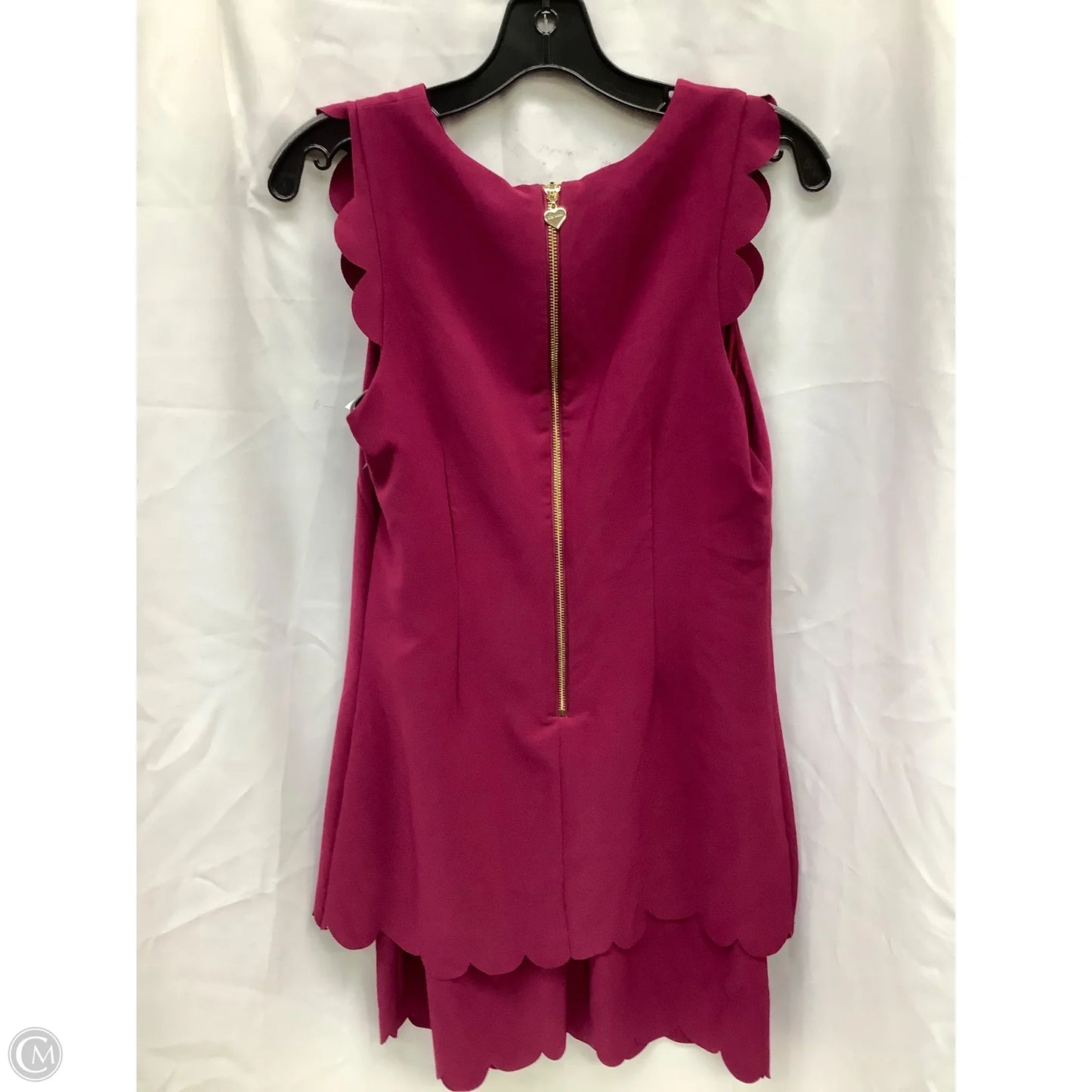 Dress Casual Midi By Betsey Johnson In Maroon, Size: 8