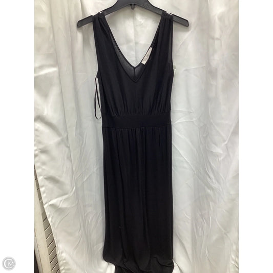 Dress Casual Maxi By Loft In Black, Size: Xs