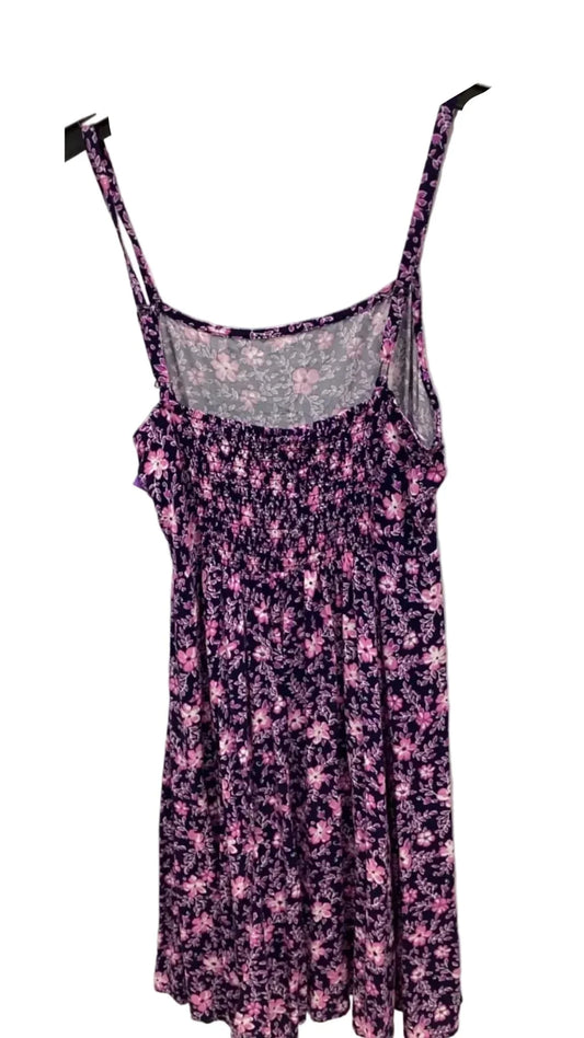 Dress Casual Midi By Gap In Floral Print, Size: S