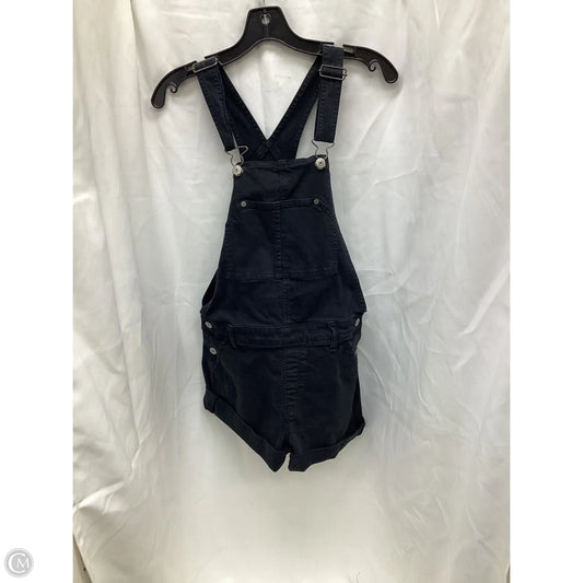 Overalls By American Eagle In Black Denim, Size: Xs