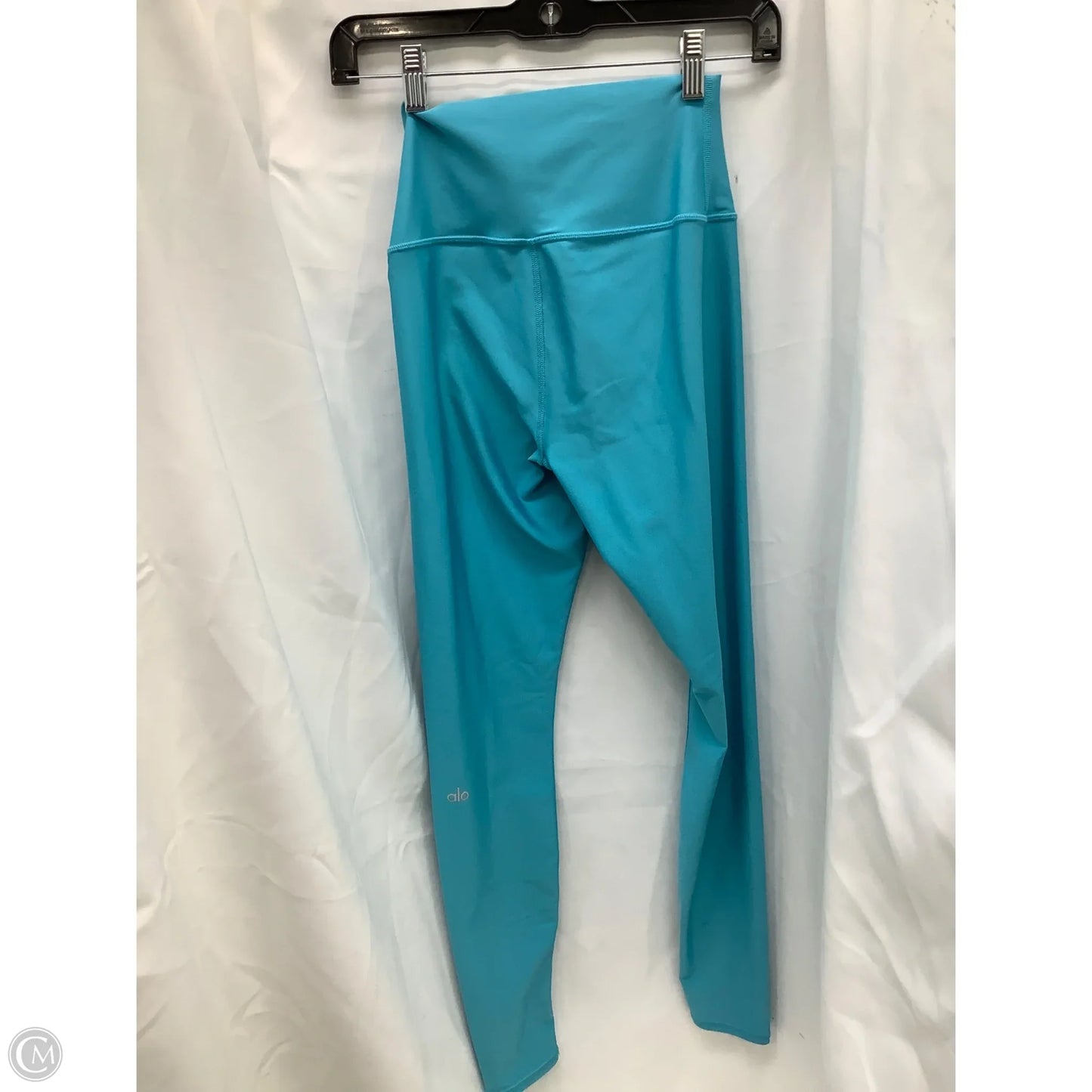Athletic Leggings By Alo In Blue, Size: M