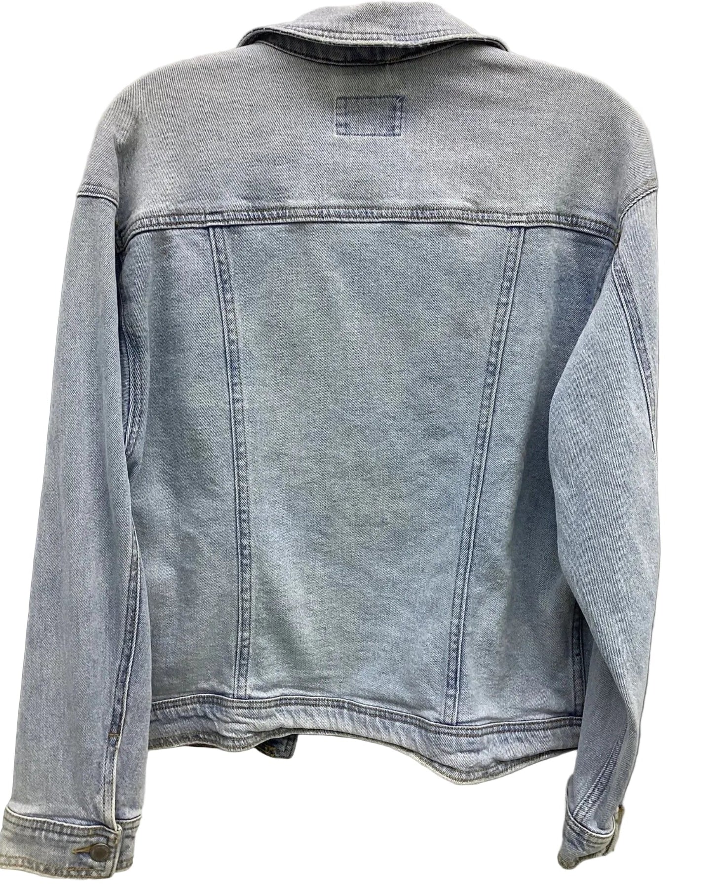 Jacket Denim By Universal Thread In Blue Denim, Size: S