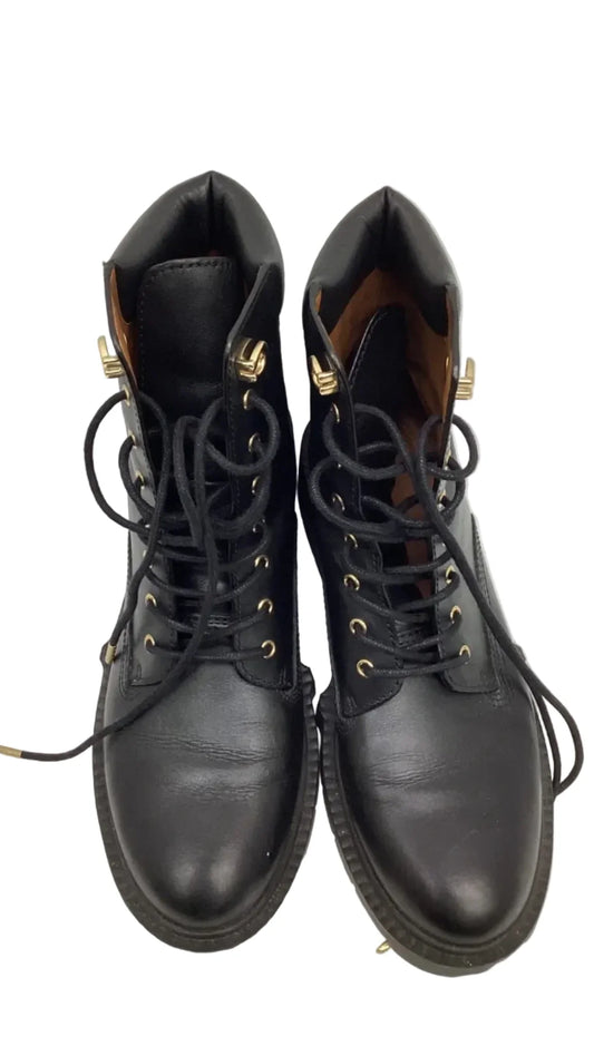 Boots Designer By Coach In Black, Size: 8.5