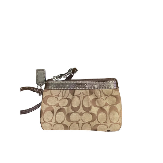 Wristlet Designer By Coach, Size: Small