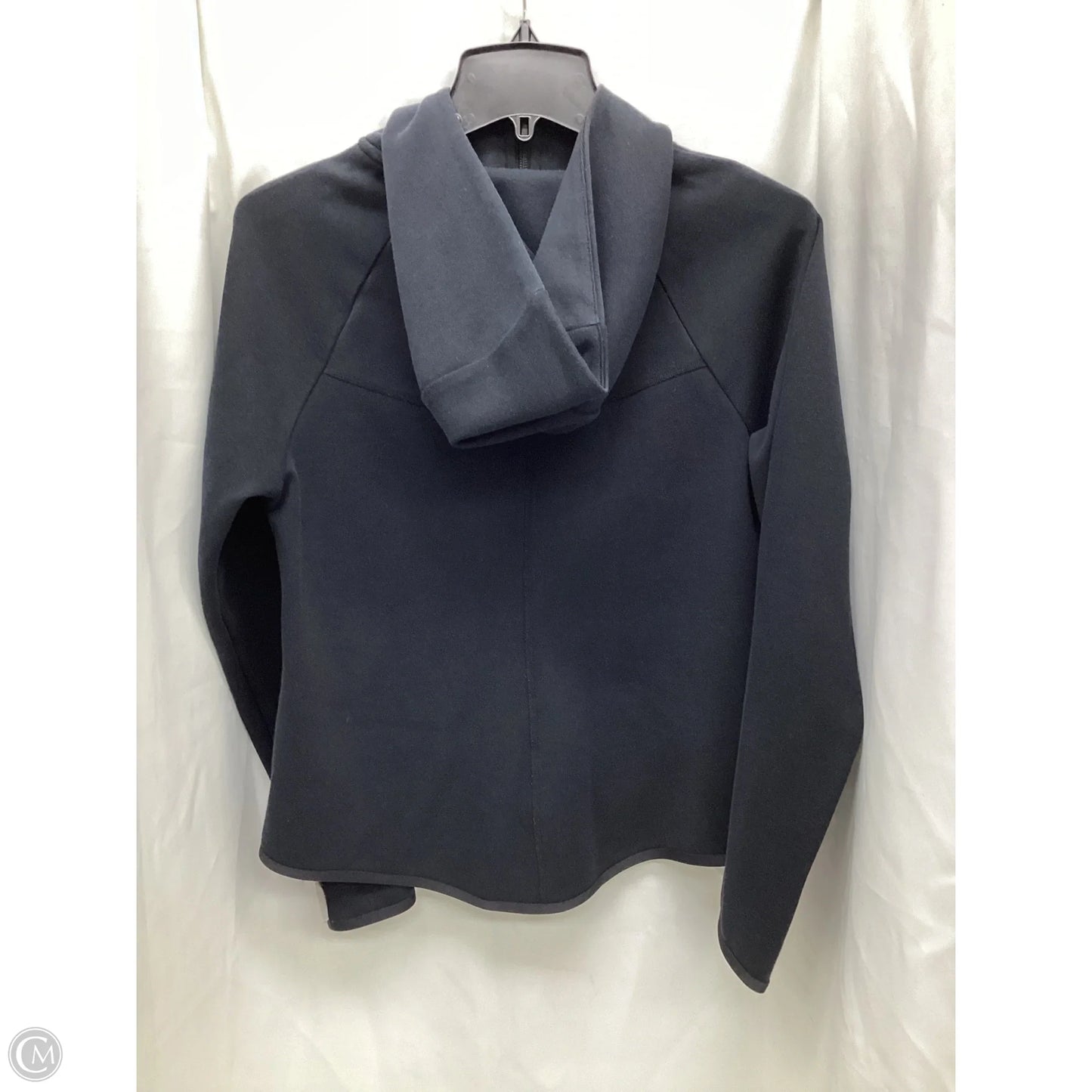 Athletic Jacket By Nike Apparel In Black, Size: S
