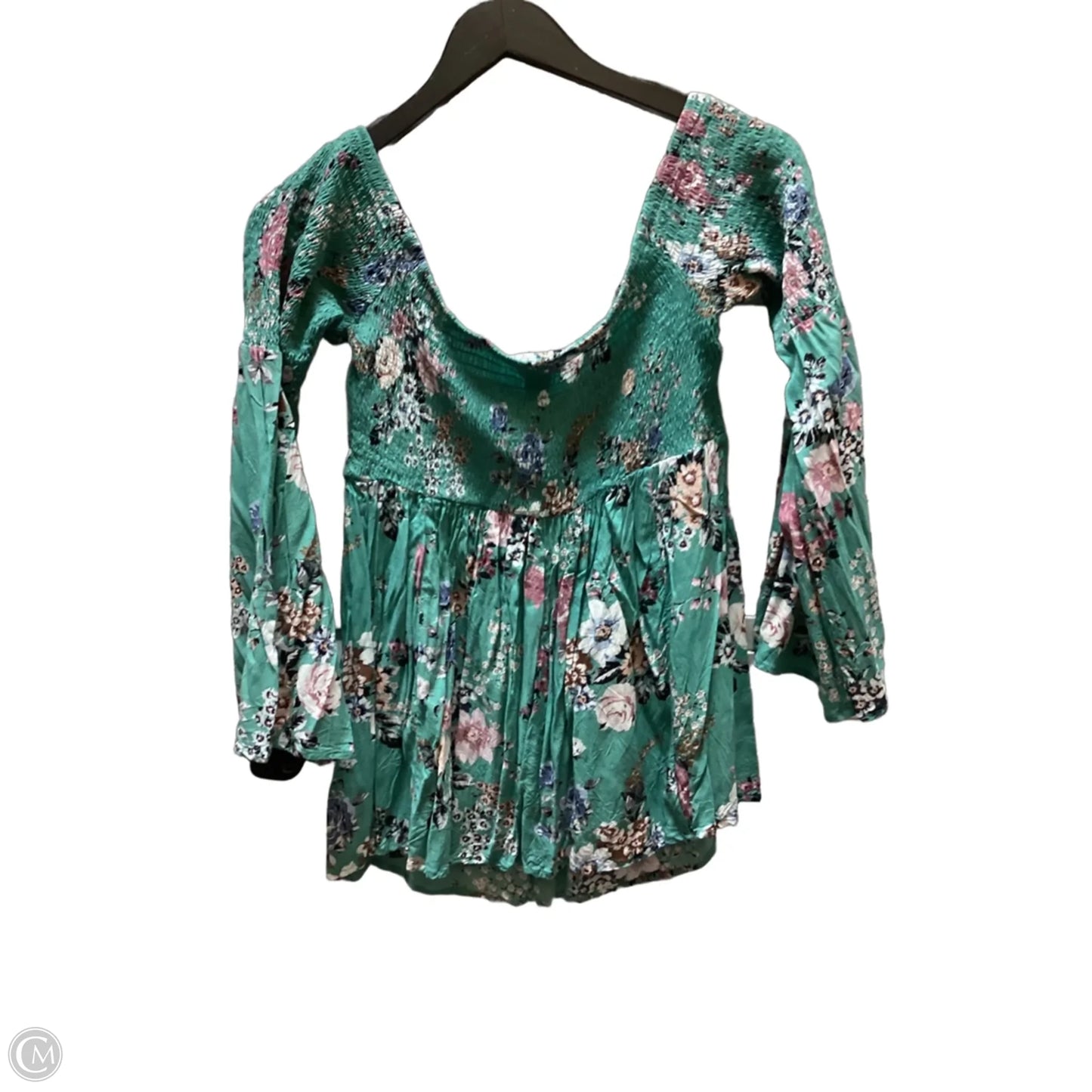 Top Long Sleeve By Torrid In Floral Print, Size: M