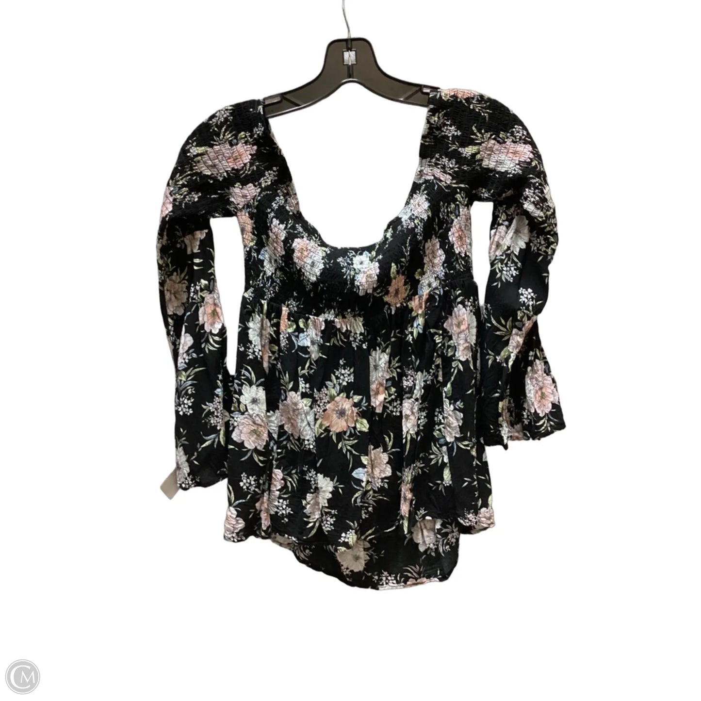 Top Long Sleeve By Torrid In Floral Print, Size: M