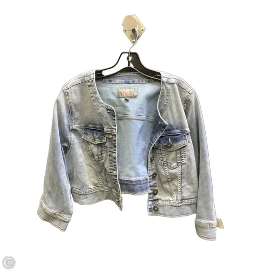 Jacket Denim By Torrid In Blue Denim, Size: 1x