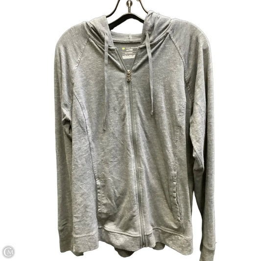 Athletic Jacket By Tek Gear In Grey, Size: Xl