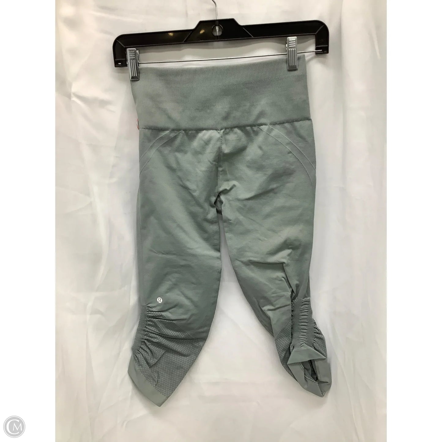 Athletic Leggings Capris By Lululemon In Green, Size: 2