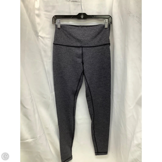 Athletic Leggings By Lululemon In Grey, Size: 8