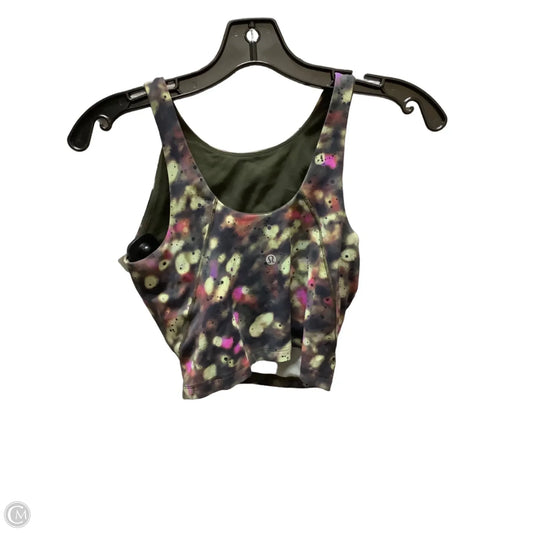 Athletic Bra By Lululemon In Multi-colored, Size: 4