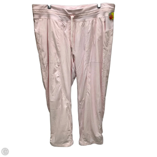 Athletic Pants By Lululemon In Pink, Size: 14