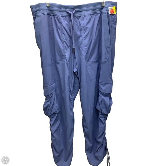 Athletic Pants By Lululemon In Blue, Size: Xl