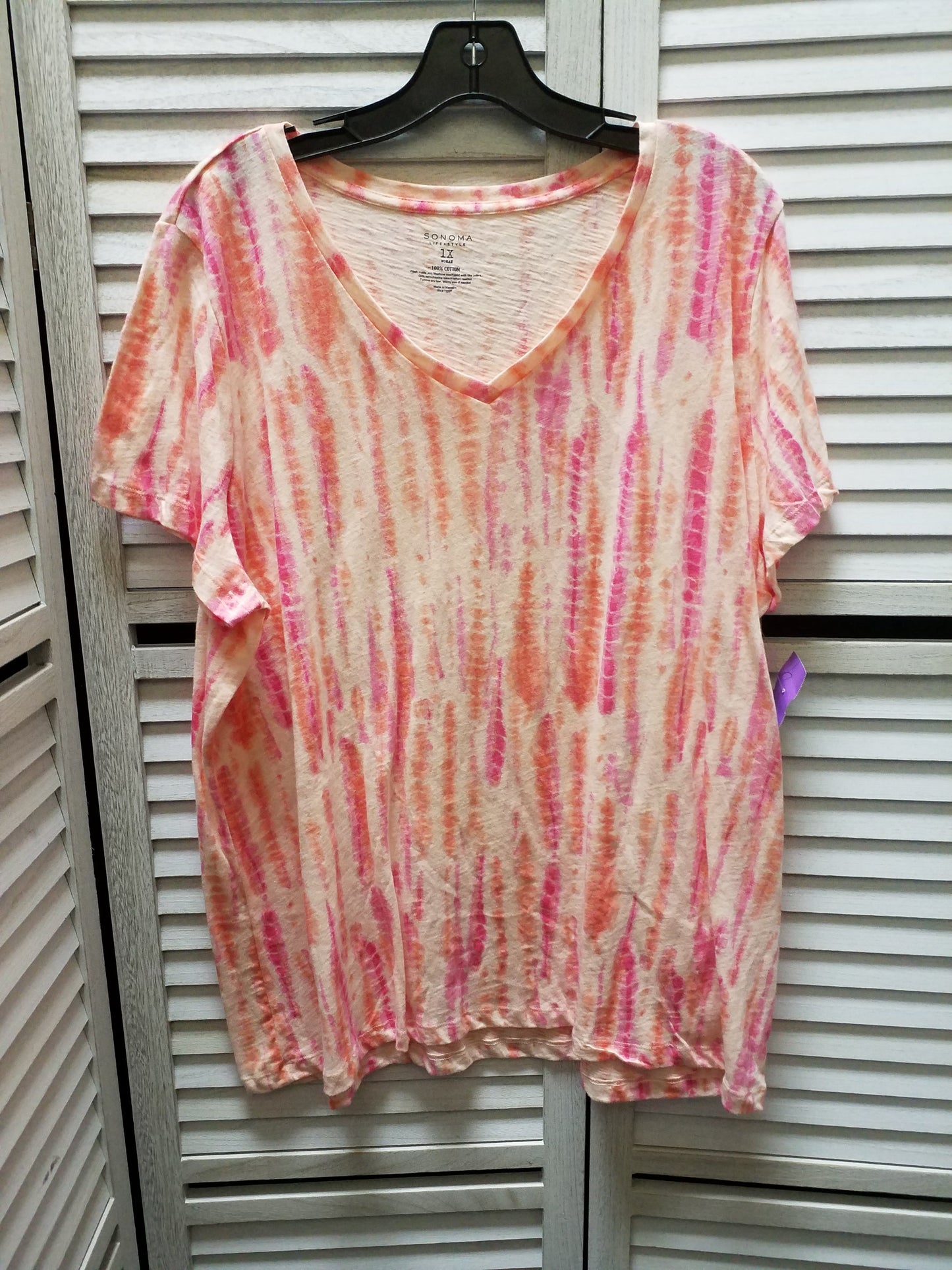 Top Short Sleeve By Sonoma  Size: 1x