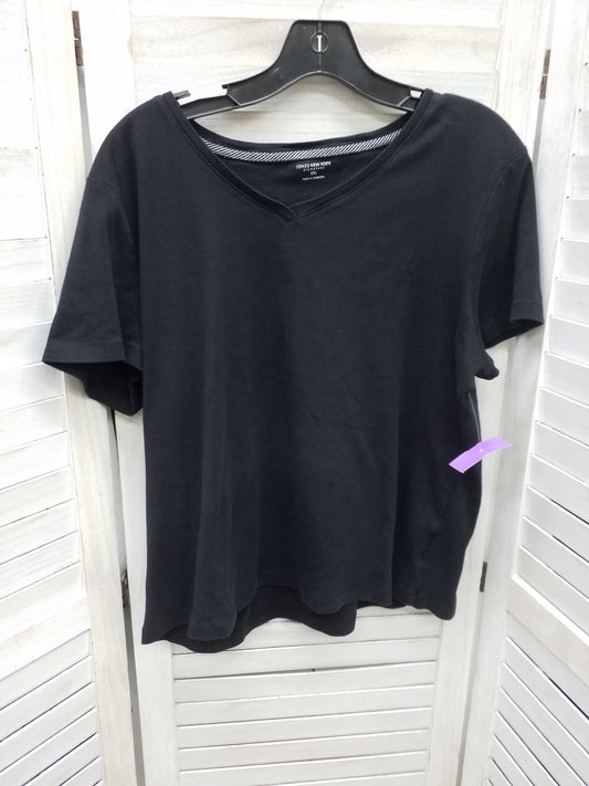 Top Short Sleeve Basic By Jones New York  Size: Xxl