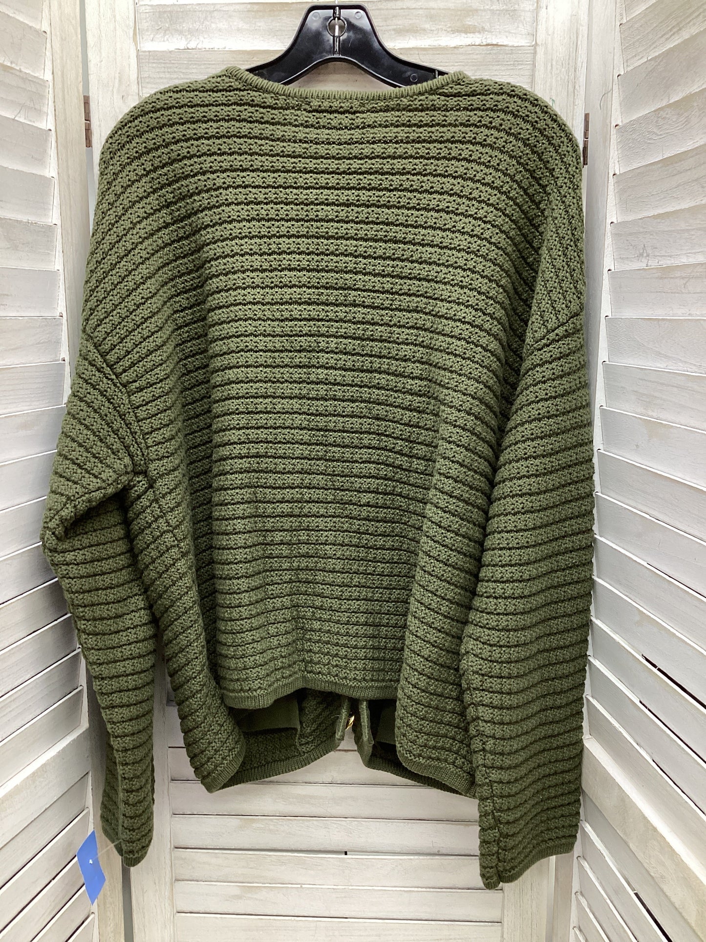 Cardigan By Gap In Green, Size: Xl