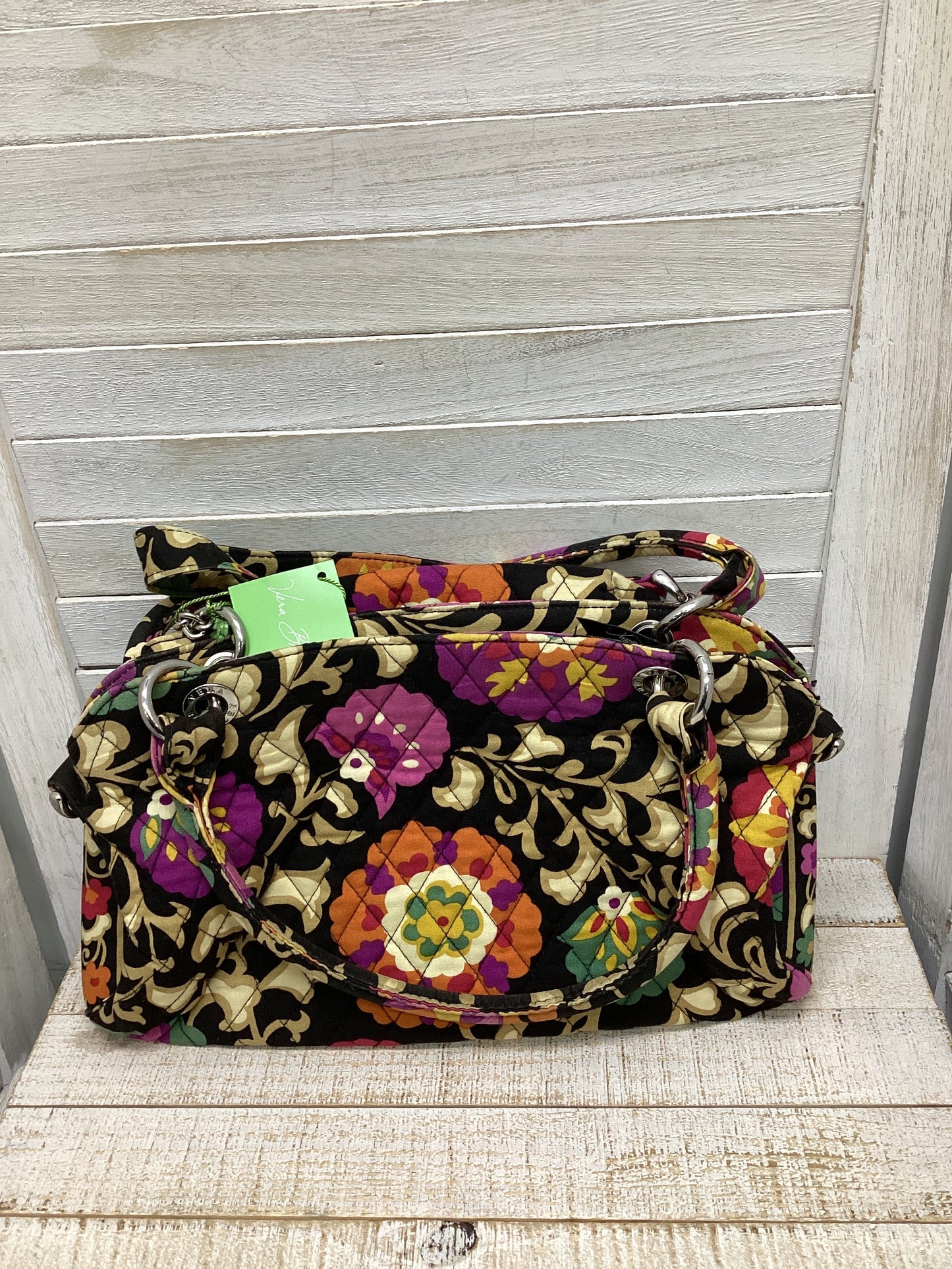 Handbag By Vera Bradley, Size: Medium