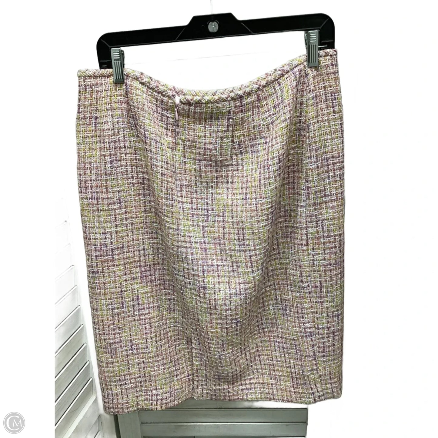 Skirt Midi By Tahari By Arthur Levine In Multi-colored, Size: 12