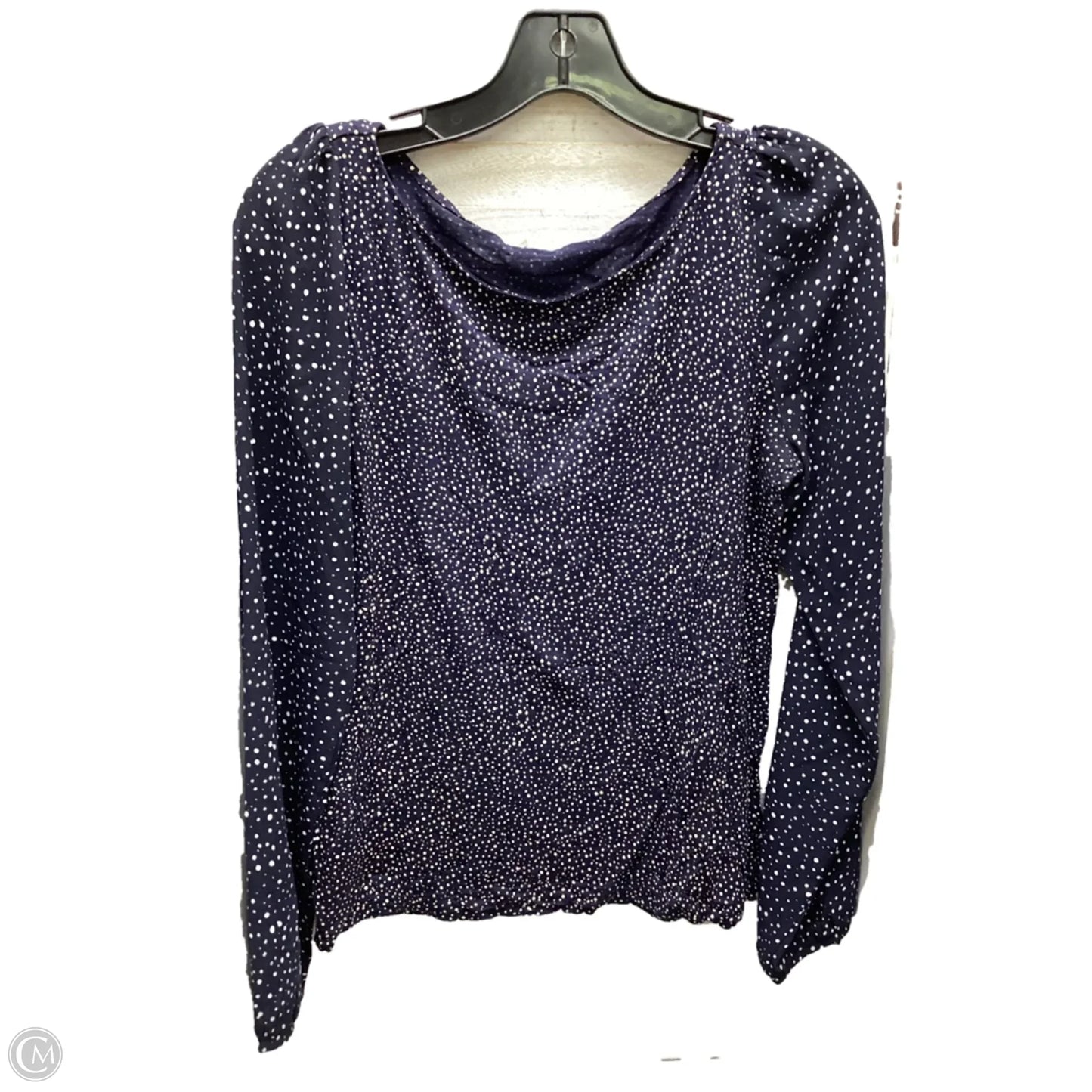 Top Long Sleeve By Loft In Blue, Size: S
