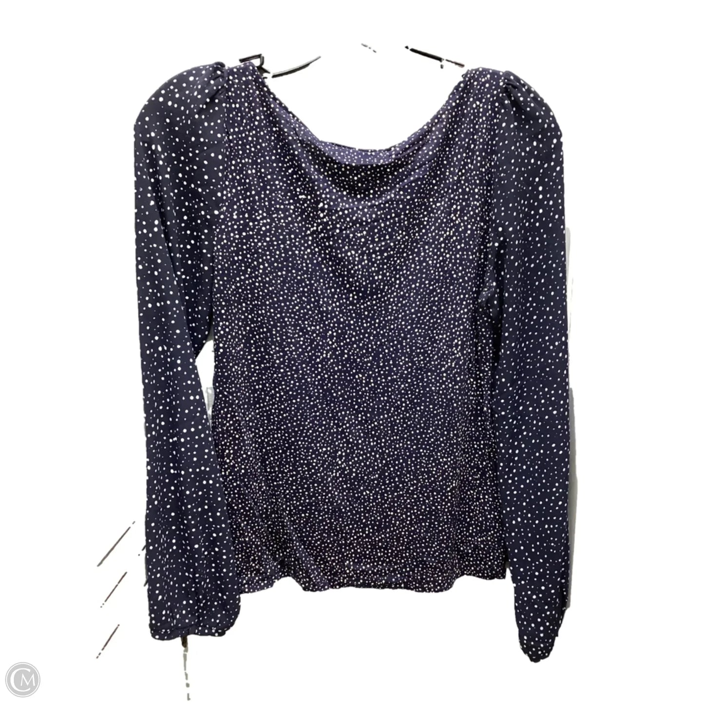 Top Long Sleeve By Loft In Blue, Size: S