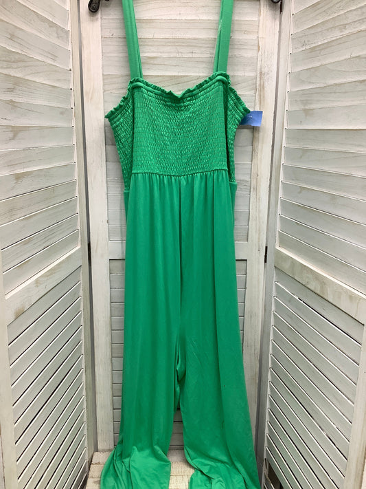 Jumpsuit By Ingrid & Isabel In Green, Size: Xxl