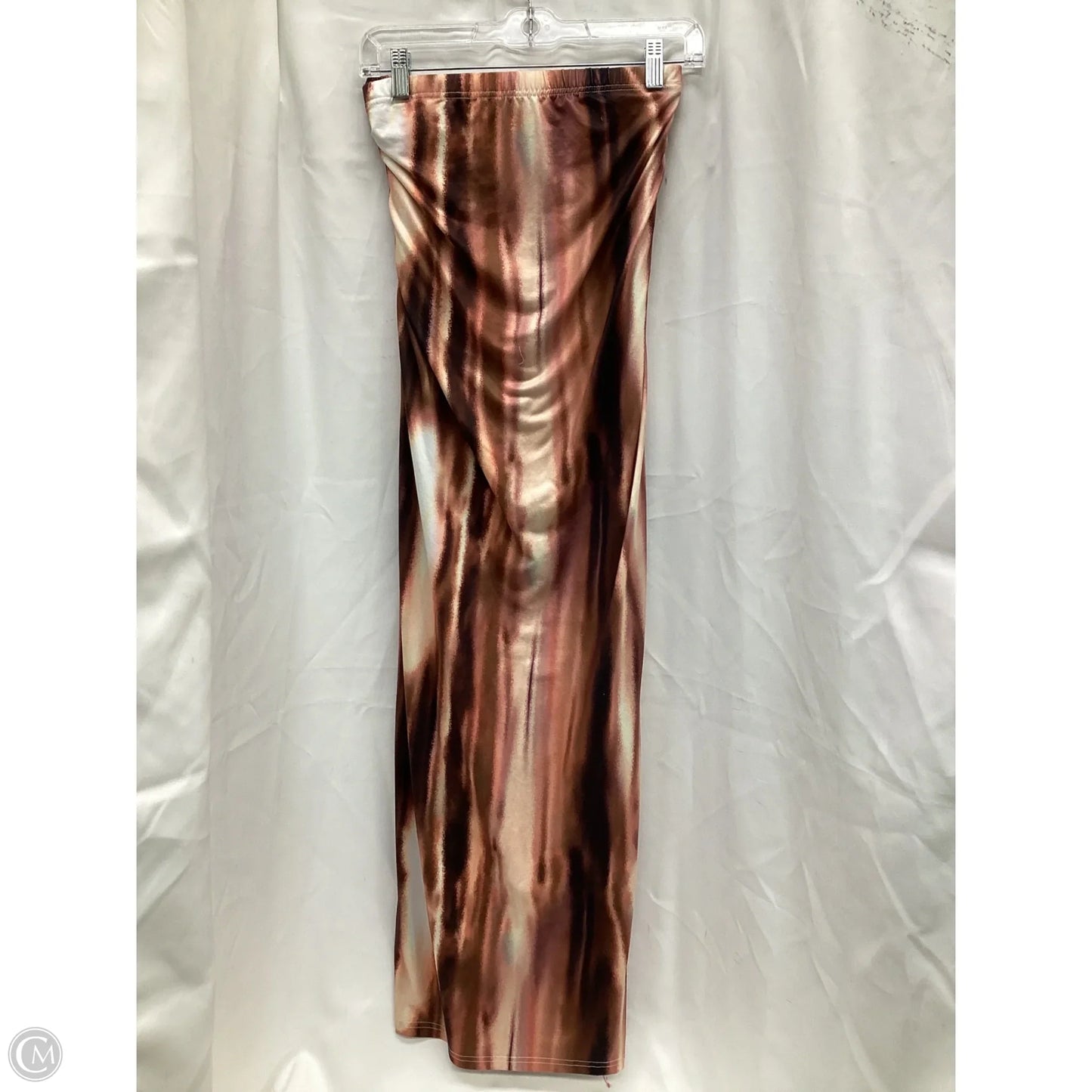 Skirt Maxi By Shein In Brown, Size: 4x