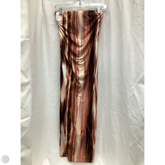 Skirt Maxi By Shein In Brown, Size: 4x
