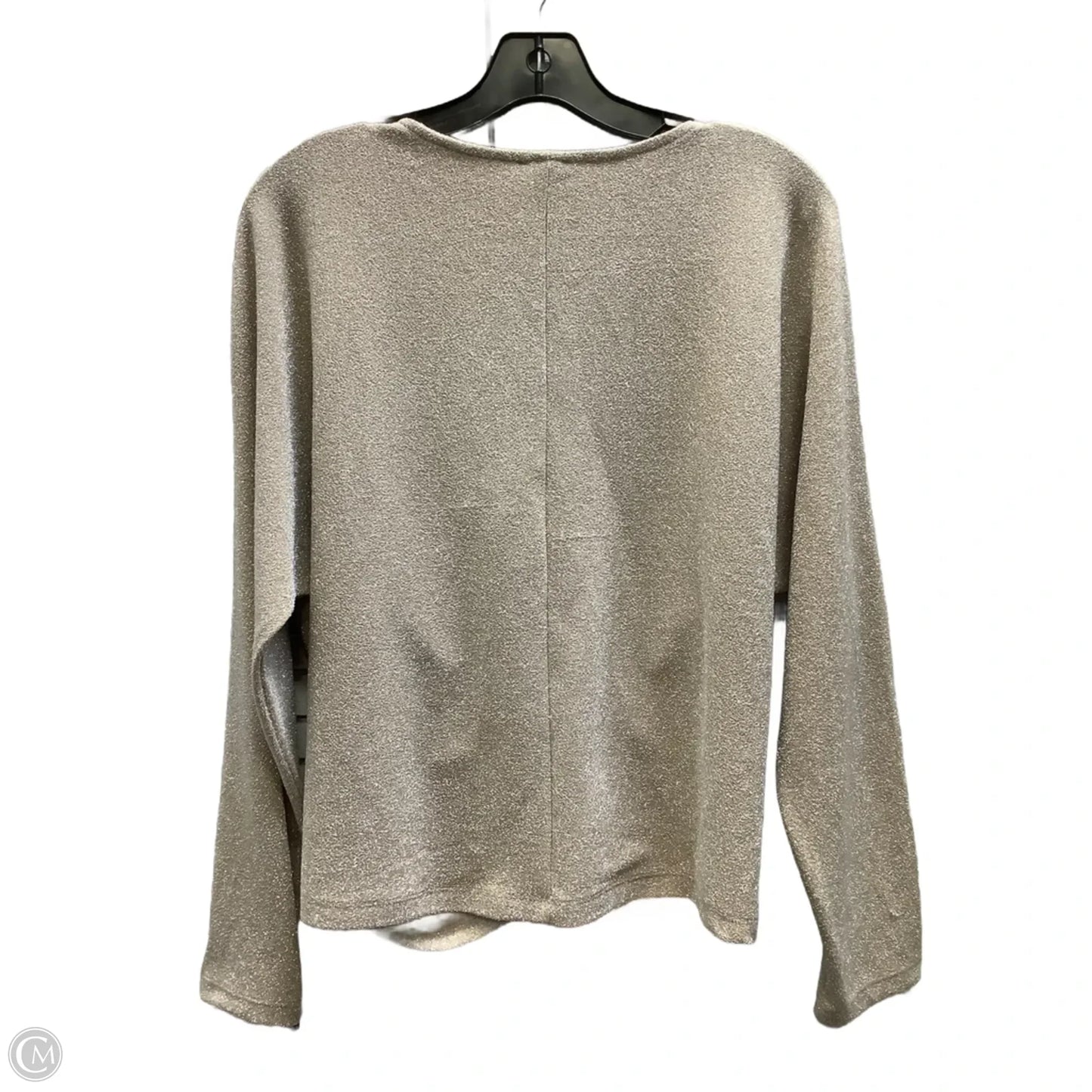 Top Long Sleeve By Express In Tan, Size: S