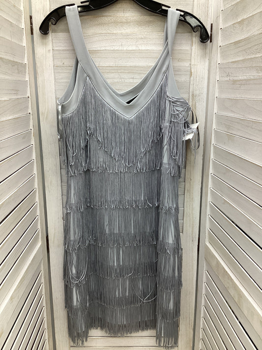 Dress Party Midi By White House Black Market In Grey, Size: S